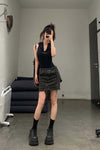 BORIS BIDJAN SABERI Plant-Dyeing Skirt WSKIRT1 FTS10001